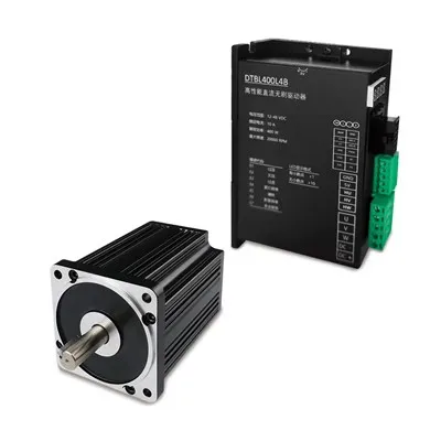 Egyedi 300 W 400 W 750 W kefe nélküli motor 3 fázisú BLDC motor meghajtóval